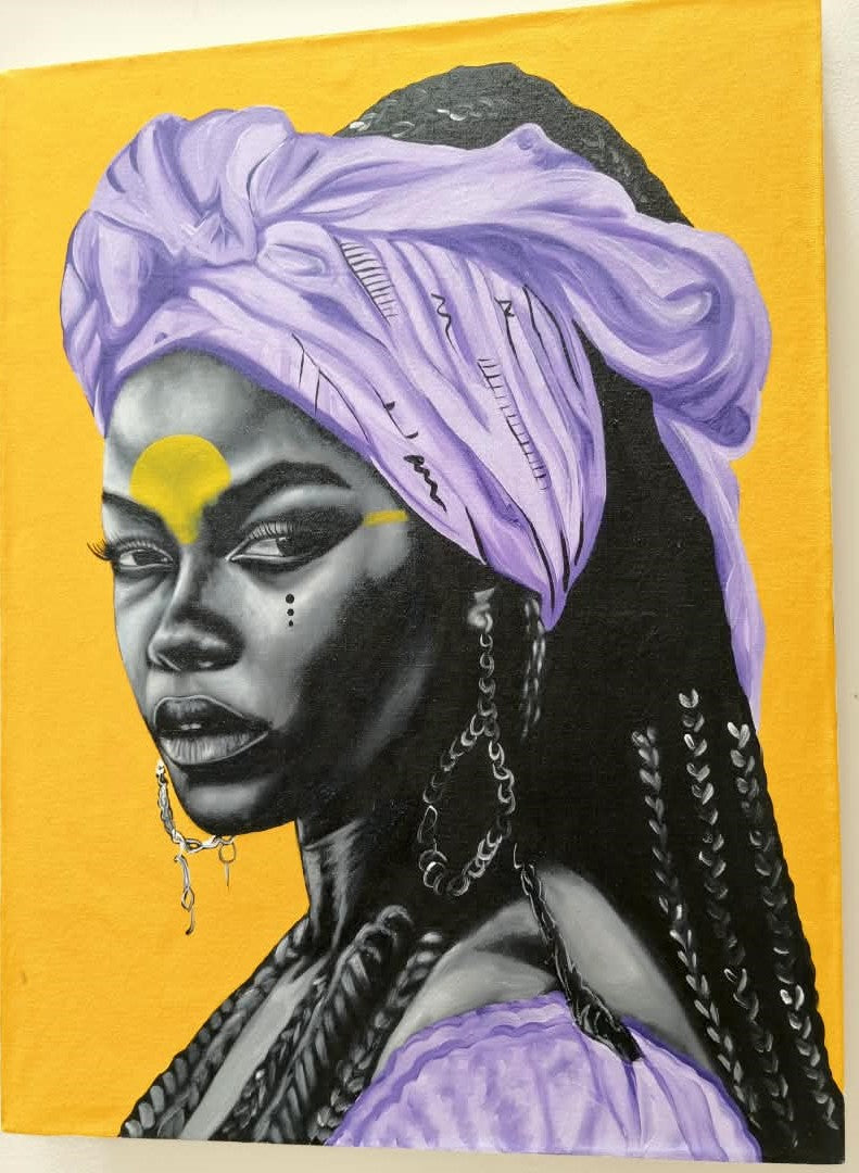 Purple Turban