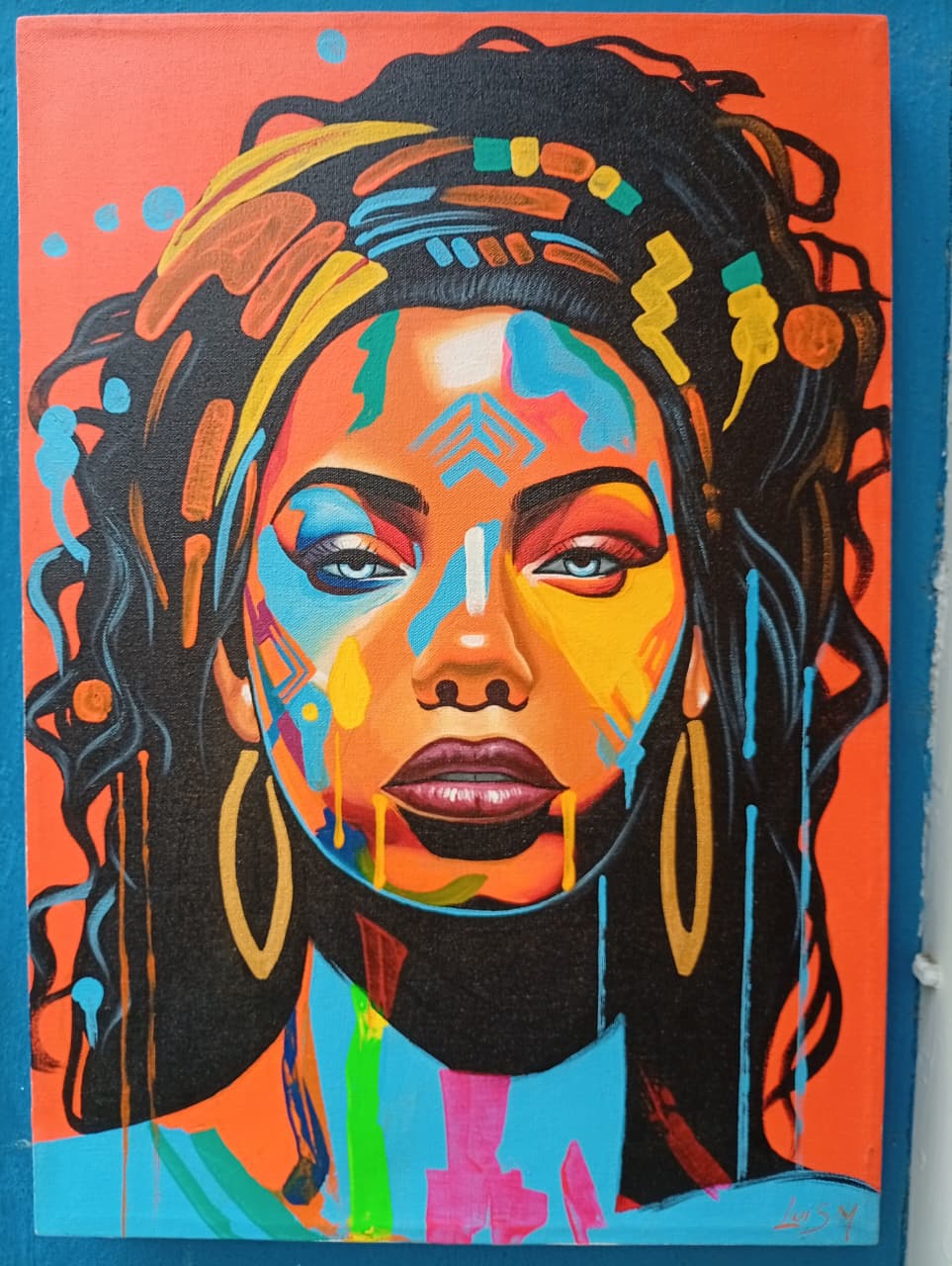 Orange Woman